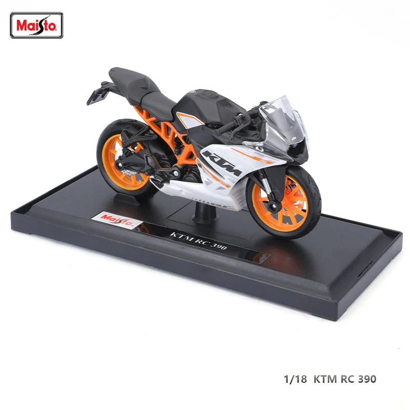 EZ Maisto 1:18 kakawasaki NINJA H2R KTM RC 390 YZF-R1 Naked V4 S  YAMAHA MT-07 2018 motorcycle motorcycle Model collection gift toy