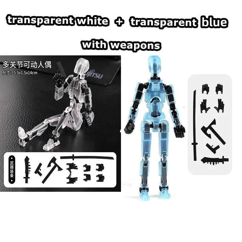 Lucky Puppets 13 Doll,Multiple Styling Combinations Robot Model