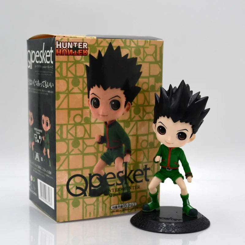 EZ 13cm Hunter x Hunter Gon Freecss Anime Figure Alluka Zoldyck Action Figure Chrollo Lucilfer/Kurapika Figurine Model Toys Gift