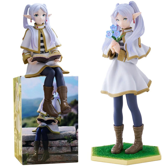 EZ 14cm Frieren: Beyond Journey's End Anime Figure Noodle Stopper Frieren Action Figure Luminasta Frieren Figurine Collection Model