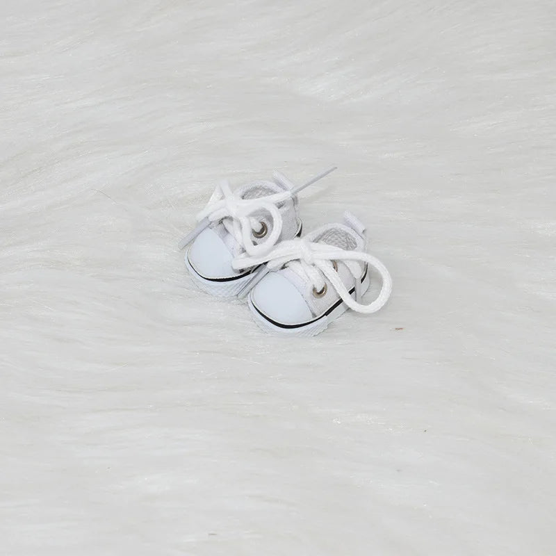EZ denim overalls labubu pendant dolls Original Design 17cm Mini Doll'S designer Clothes Outfit Accessories  V1 V2 luxury