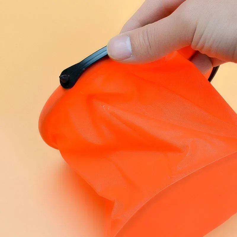 EZ Beach Sand Toy Play Bucket Toy Folding Collapsible Bucket Gardening Tool Outdoor Sand Pool Play Tool Toy Kids Summer Favor