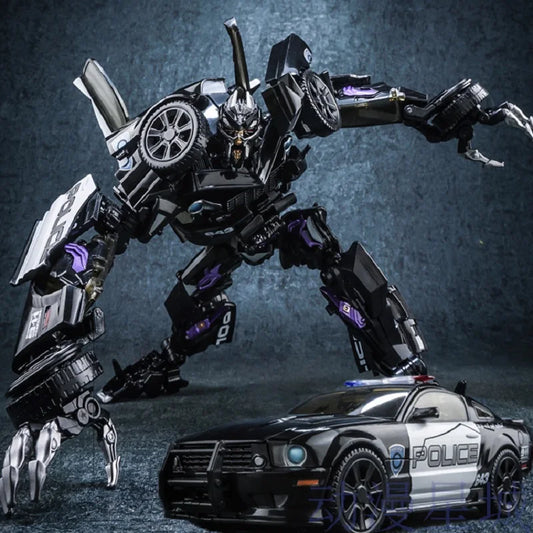 EZ BMB Transformation LS02 LS-02 Barricade KO MPM05 MPM-05 Black Mamba MP Action Figure Collection Robot Toys