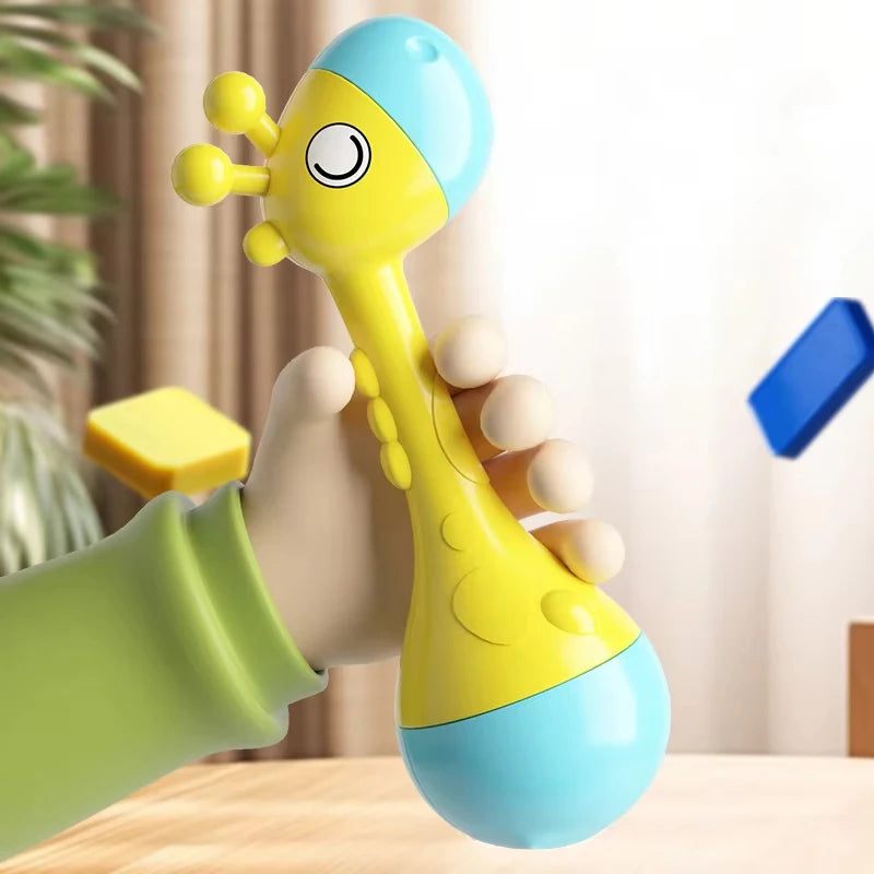 EZ Montessori Baby Toys 6 12 Months Toddler Develop Sensory Toy Rattle Catch Ball Sand Hammer Tambourine Bell Drum Educational Toys