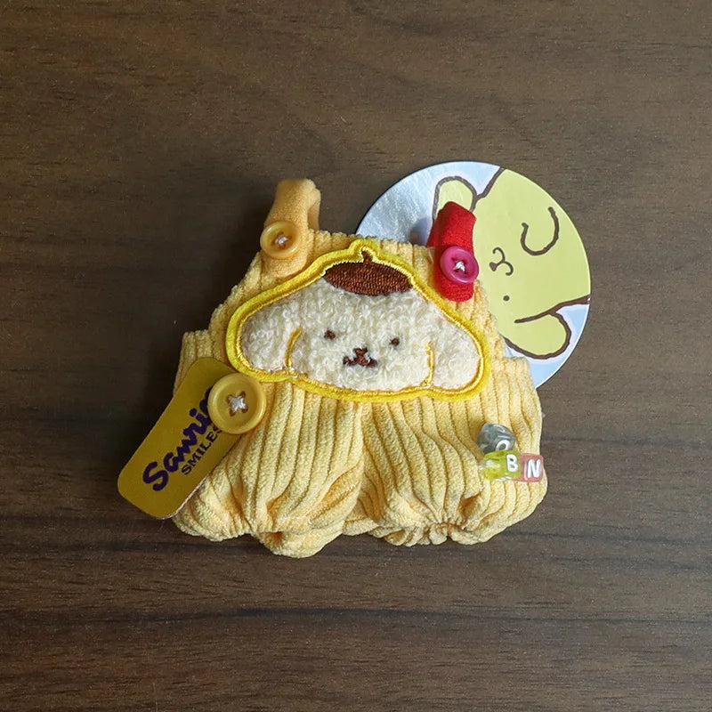 EZ Sanrio Plush Doll Clothing for Doll Kawaii Anime Hello Kitty Melody Clothes Toys Cute Small Doll Accessories Girls Gifts
