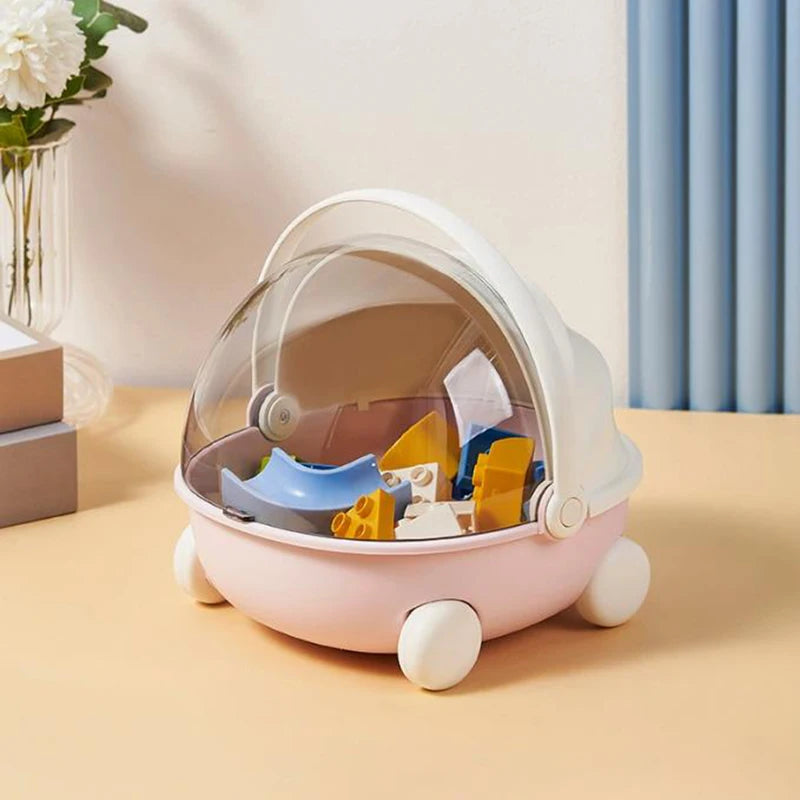 EZ In-Stock Labubu  Baby Stroller Storage Box Doll Decor Labubu Space Module Doll Sleep Cradle Cart Dolls Bed Furniture Accessories