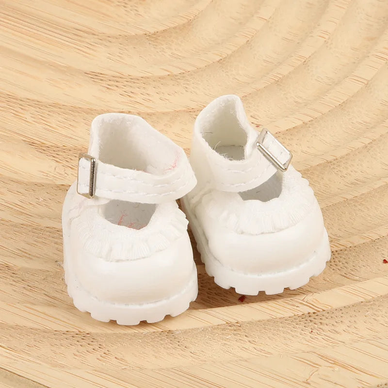 EZ 15/17cm Vinyl Plush Doll Clothes Labubu Pendant Lucky Purple Bow Dress Labubu V1/V2/V3 Clothes Accessories