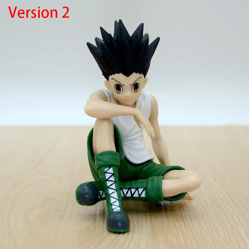 EZ 13cm Hunter x Hunter Gon Freecss Anime Figure Alluka Zoldyck Action Figure Chrollo Lucilfer/Kurapika Figurine Model Toys Gift