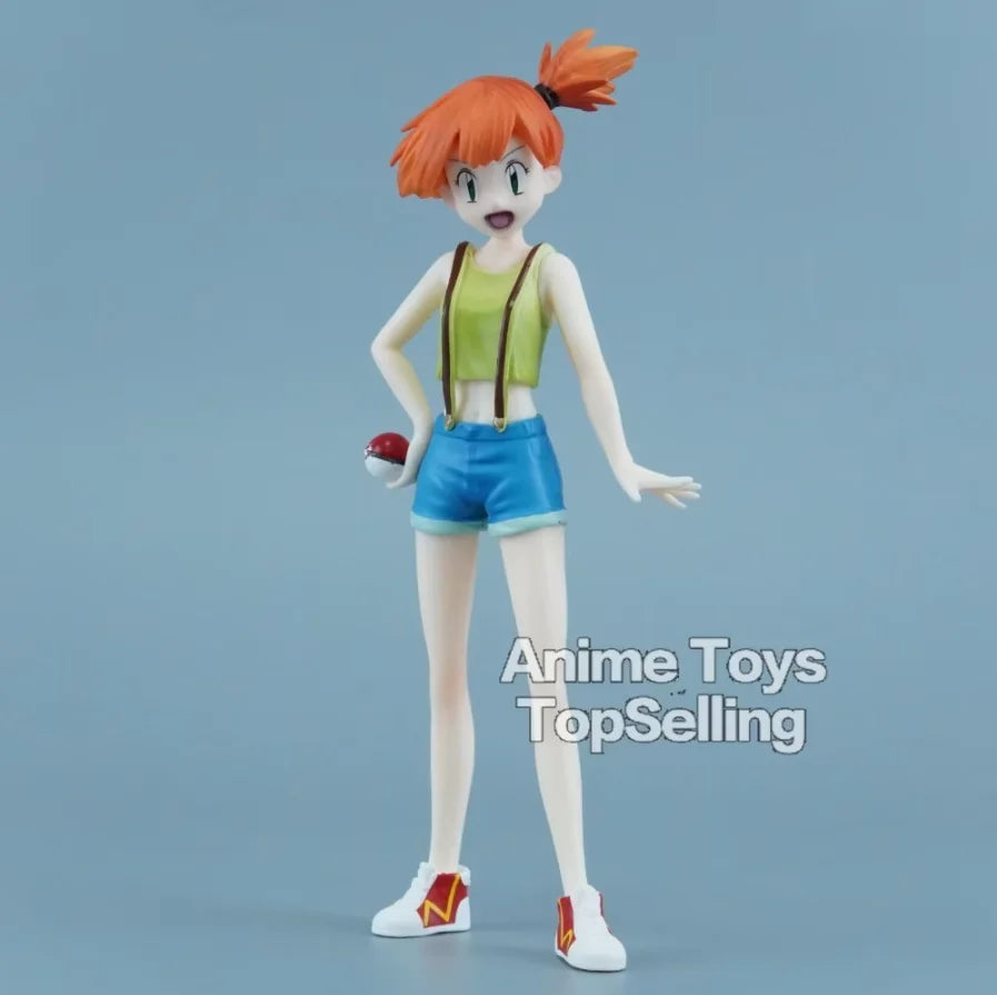 EZ 13cm/5.1in Anime Pokemen Figure Ash Ketchum Action Figures Pvc Collection Model Toys for Children Gifts