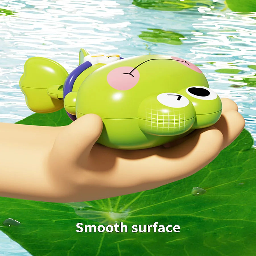 EZ Children's bath toys - Clockwork frogs that float and swim