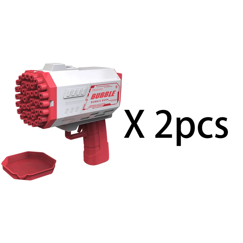 EZ 40 Hole Children's Bubble Gun Continuously Bubbles Outdoor Birthday Wedding (Excluding Bubble Liquid and Battery)
