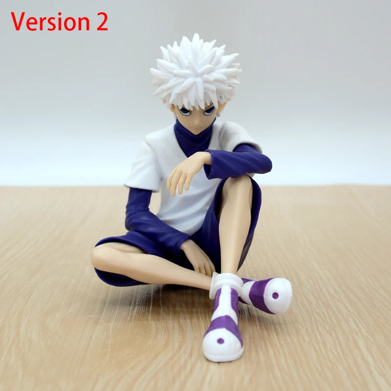 EZ 13cm Hunter x Hunter Gon Freecss Anime Figure Alluka Zoldyck Action Figure Chrollo Lucilfer/Kurapika Figurine Model Toys Gift