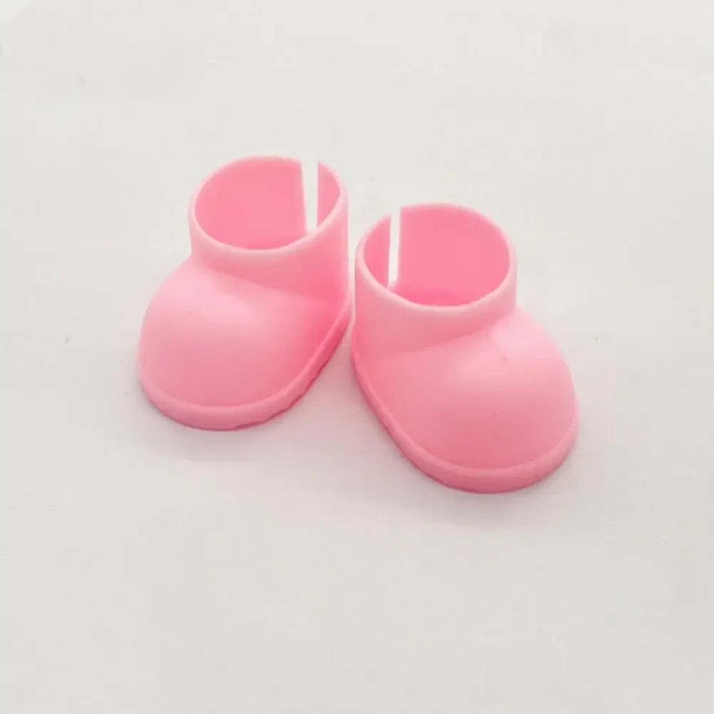 EZ For 15/17cm 3.0 labubu v1/v2/v3  clothes pink set love outfits Cherry Decorated Jumpsuit Replacement for Decoration Accessories