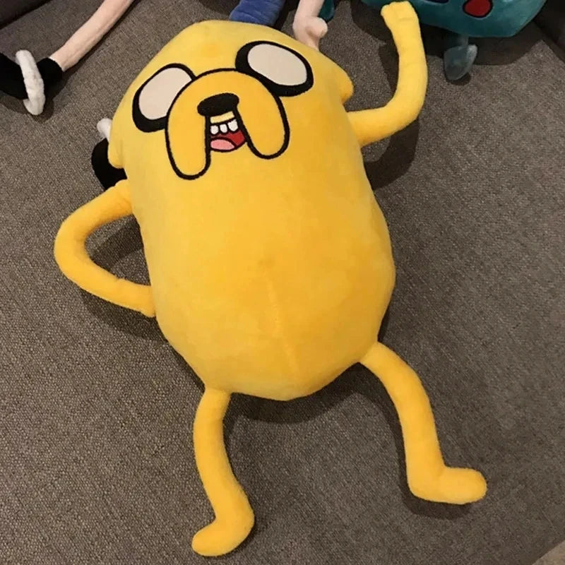EZ New Anime Finn Jake BMO Soft Stuffed Animal Dolls Creative Adventure Time Plush Toys Cartoon Stuffed Dolls Kids Gifts