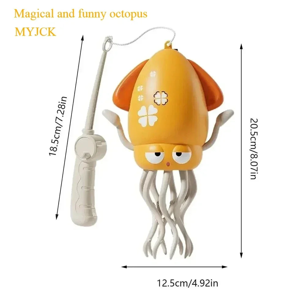 EZ Dancing Octopus Kid Electronic Pet Toys Cartoon Interactive Development Moving Education Toddler Toy Gift Creative birthday gift