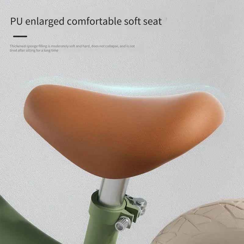 EZ Children's Balance Bikes No Pedals Bicycles for Children Aged 1 to 6 Years Old Two in One Sliding Vehicles Baby Walking Training