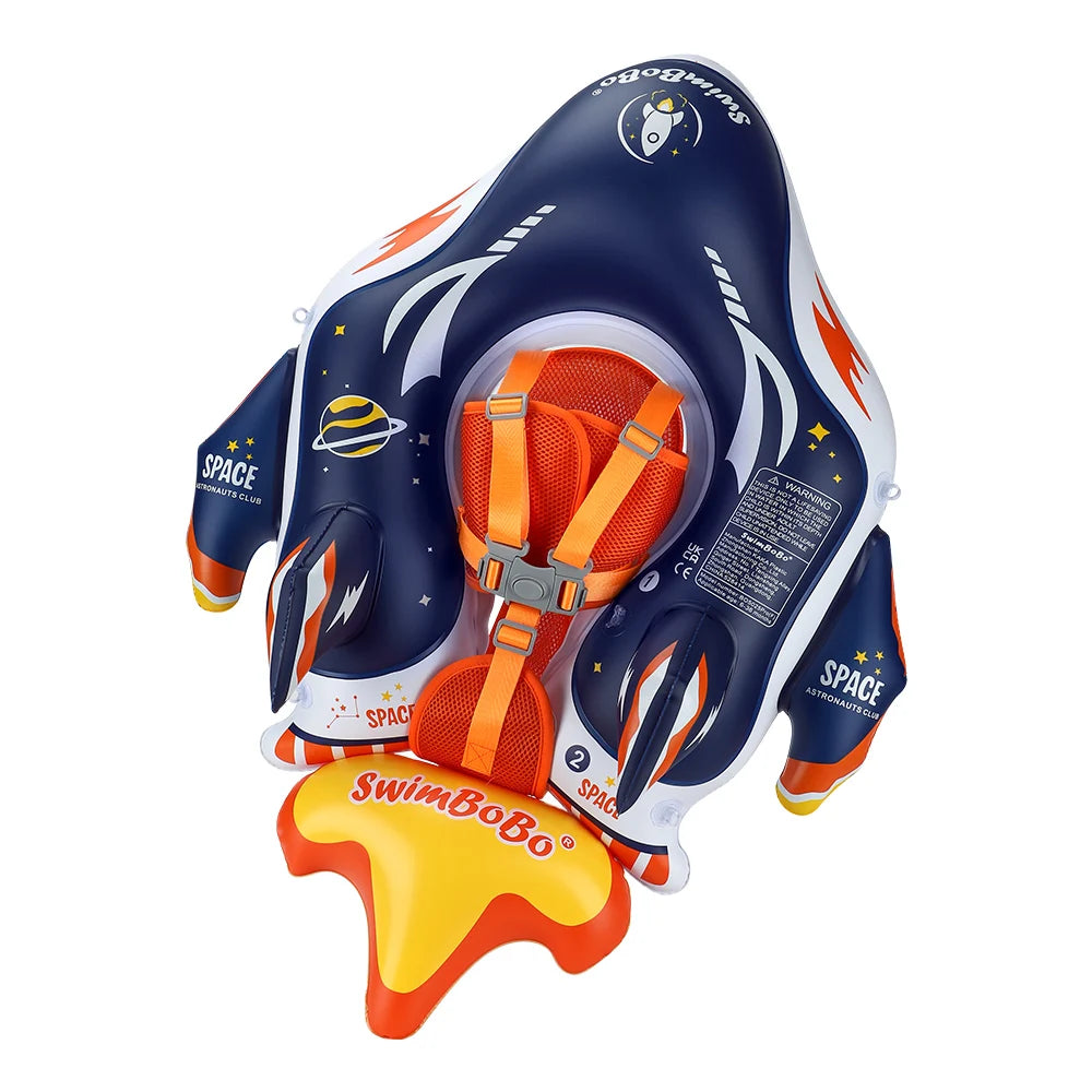 EZ Swimbobo Inflatable Baby Swimming Float Water Toy Swimming Floats Trainer Child Swim Pool Ring PVC Children Floating For Summer