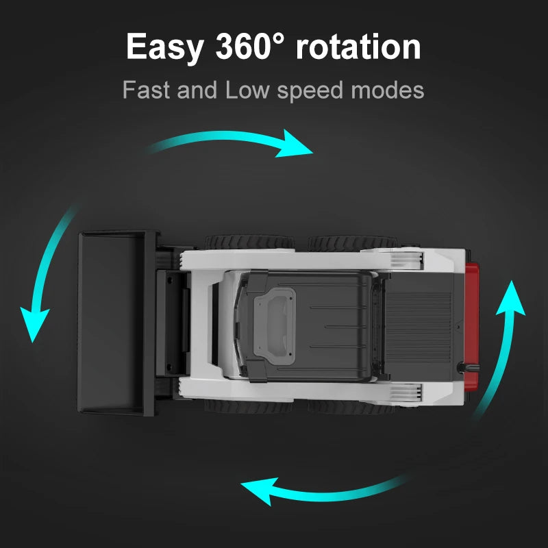 EZ RC Excavator Double E E594 1:14 2.4G Remote control Truck Slip Loader Digging Bucket 360 Rotation High Low Speed Engineer Toy