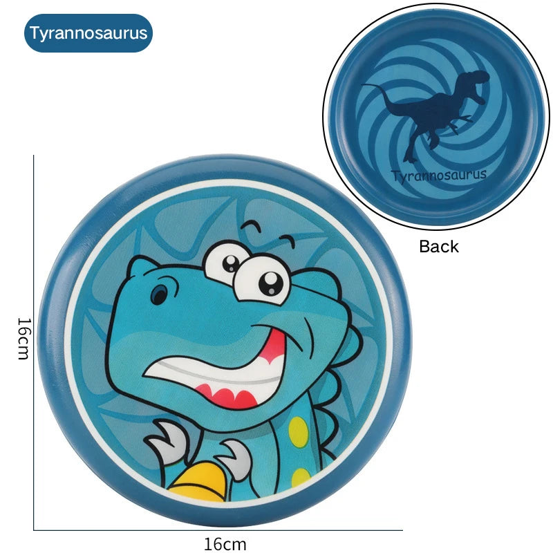 EZ Children's Soft Foam PU Flying Disk Professional Flying Saucer Outdoor Sports Hand Throwing Toy Parent-Child Interaction