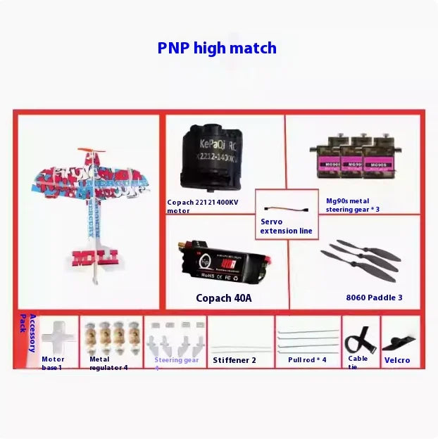 EZ 3d Mercury Fixed-Wing Aerobatic Magic Board Plane Rc Airplane Take Your Rc Flying To The Next Level Kit Diy Remote Control Plane