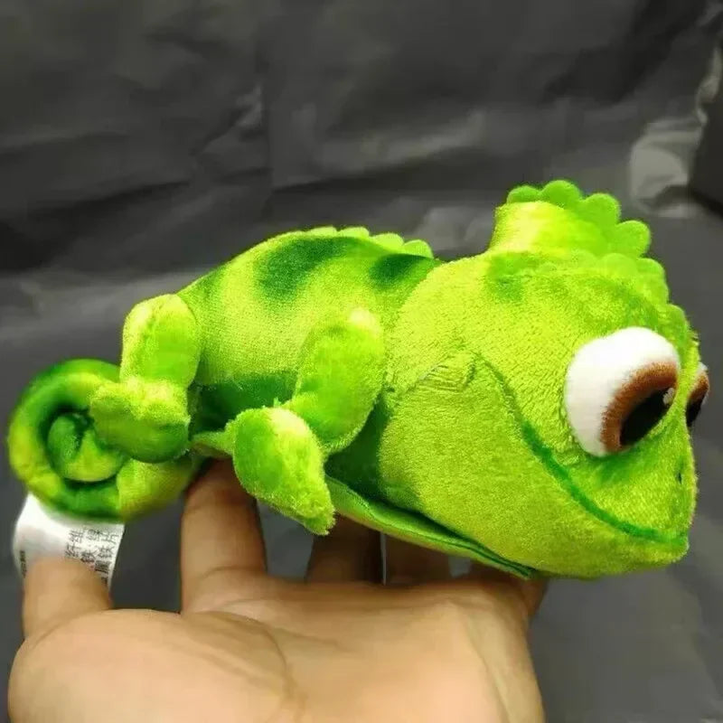 EZ Pascal Rapunzel Chameleon Plush Dolls 15cm Pascal Stuffed Animals Plush Doll Pascal Rapunzel Shoulder Plush Toys Kids Gifts