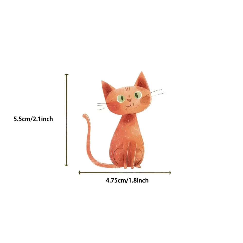 EZ 10/30/50pcs Cute Cartoon Childrens Book Paintings Animals Graffiti Stickers Laptop Phone Fridge Aesthetic Sticker for Kids Toys