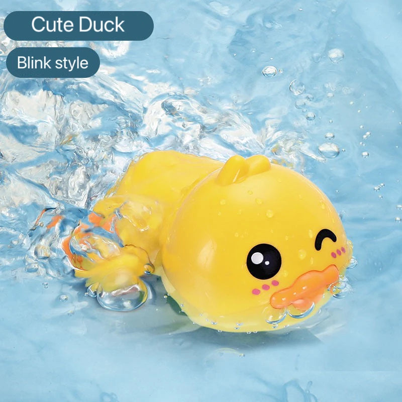 EZ 1 Pcs Children Bathing and Playing with Ducks Baby Bathroom Parent Child Interaction Bathing and Swimming Toys