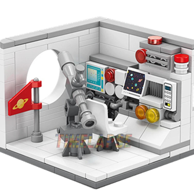 EZ NEW Dreams House Racer Car Doctor Painter Musician Scientist Pastry Chef Cameraman Astronaut Building Blocks Kit Brick Model Toy