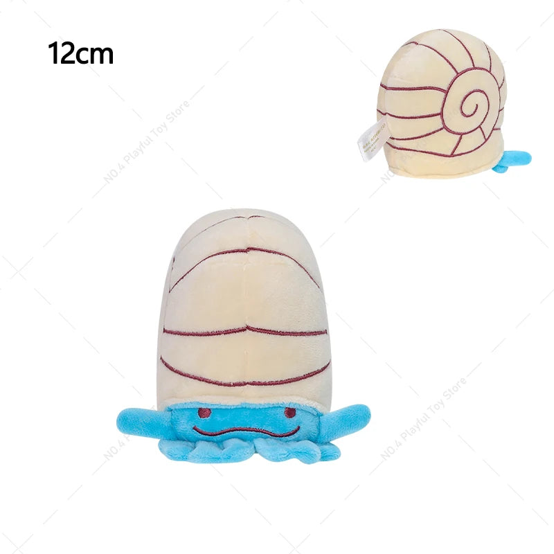 EZ Pokémon Plush Toy Oddish Charmander Eevee Ditto Lapras Dragonite Magnemite Omanyte Cute Stuffed Doll Birthday Christmas Gift