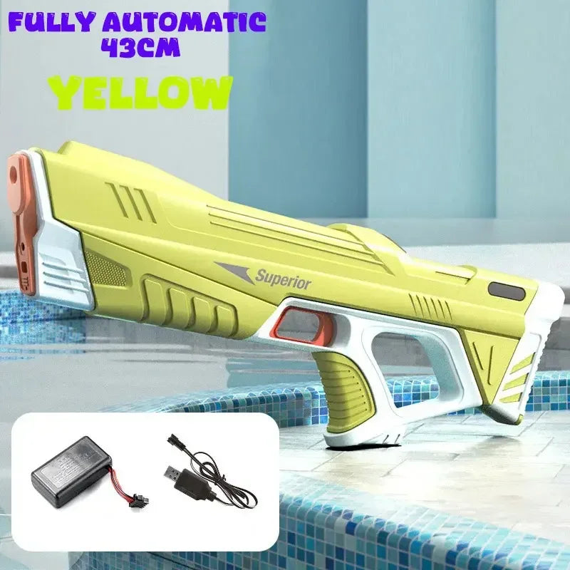EZ Automatically Water High Pressure Electric Water Gun Toys for Kids Summer Outdoor Pool Fight Games Children Water Toys Boys Gift