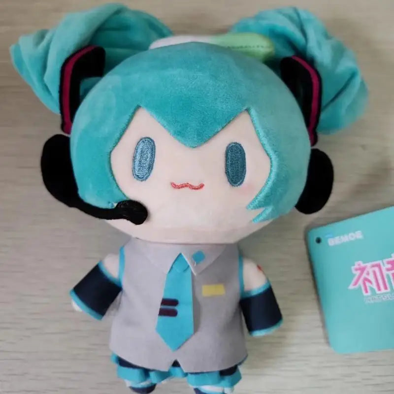 EZ Hatsune Miku Cartoon Plush Doll Anime Periphery Pillow Soft Stuffed Lovely Room Decoration A Holiday Gifts for Boys and Girls