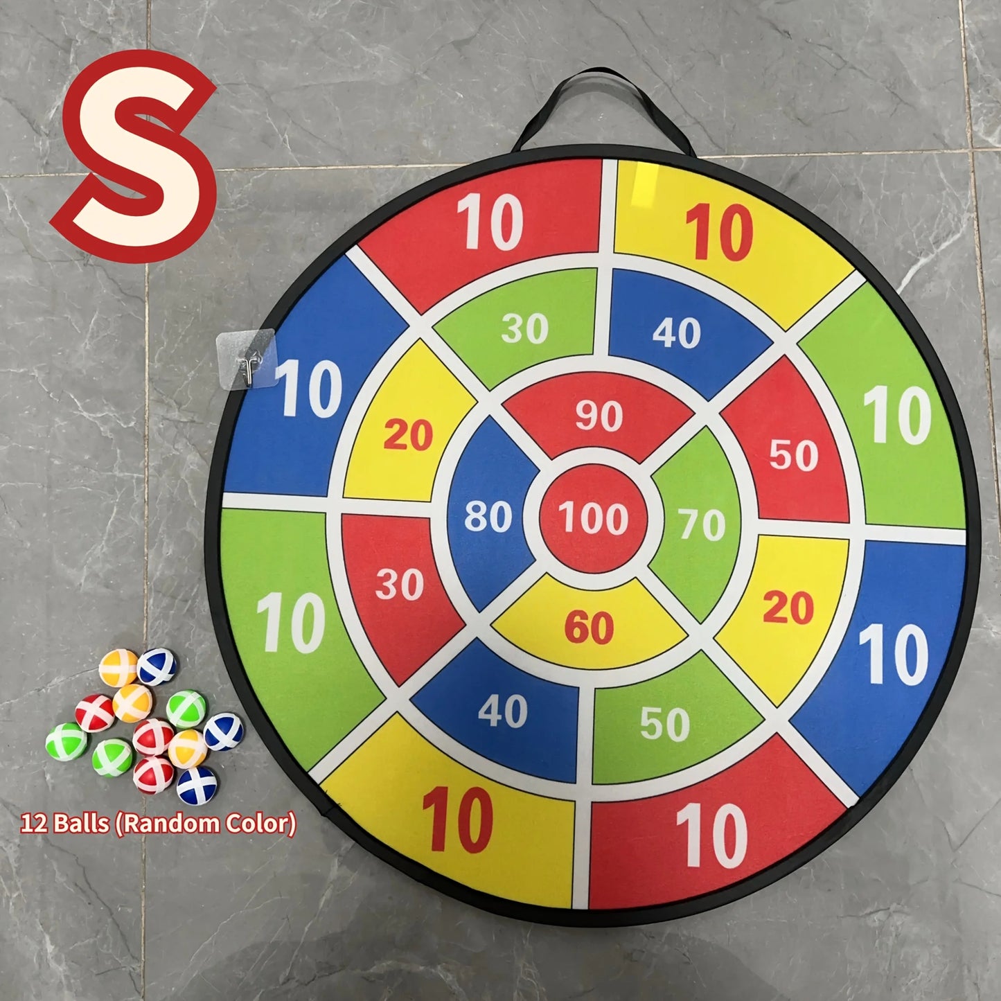 EZ Montessori Throw Sport Slingshot Target Sticky Ball Dartboard Basketball Board Games Educational Children's Outdoor Game Toy