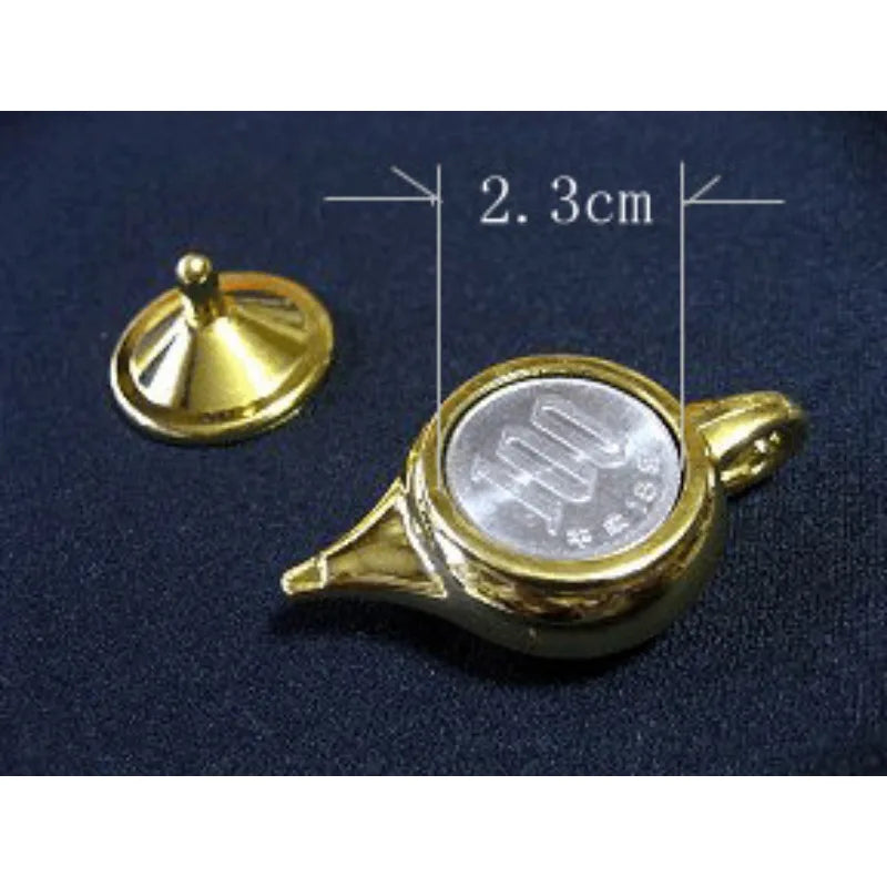 EZ Magic Lamp Changeable Coin Magic Tricks Magician Close Up Illusions Gimmick Props Mentalism Coin Appearing Vanish Magia Street