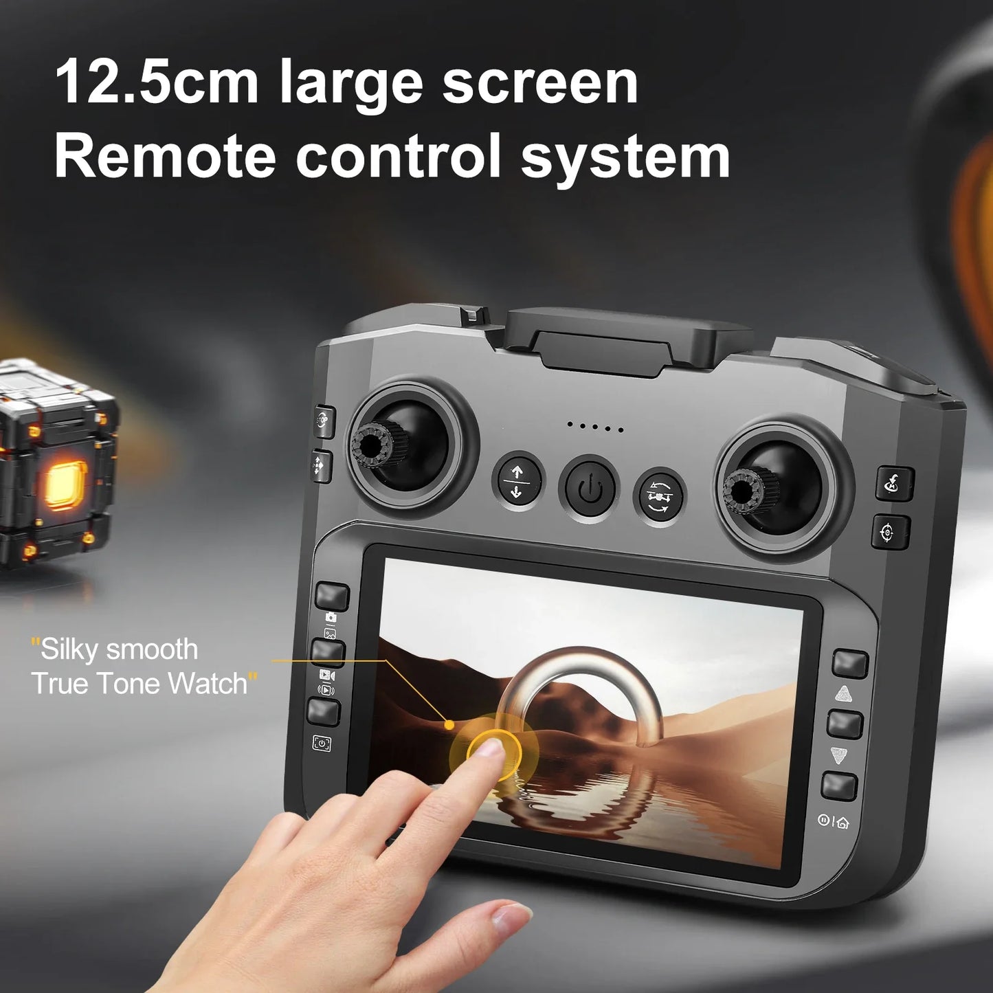 EZ 2025 New S156 Drone with Screen Brushless Optical Stream Positioning Quadcopter with Camera FPV Traverser Novice Toy Airplane