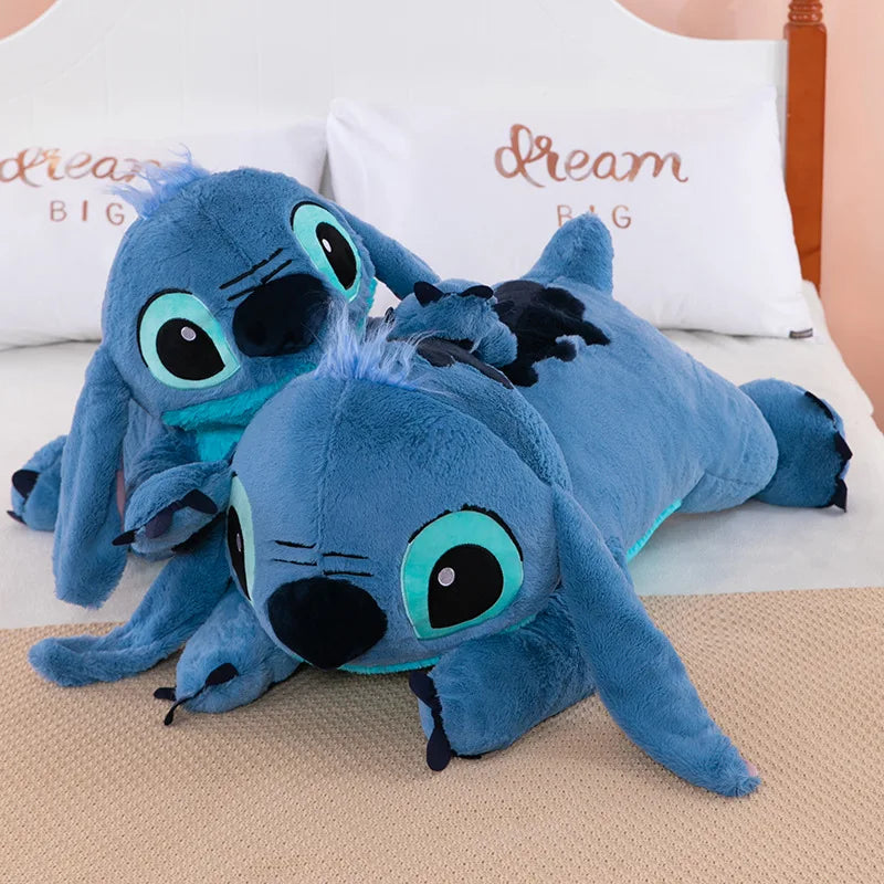 EZ 45-100cm Big Size Kawaii Disney Lilo And Stitch Stuffed Animals Big Plush Toy Pillow Anime Doll Cute Children Birthday Gifts
