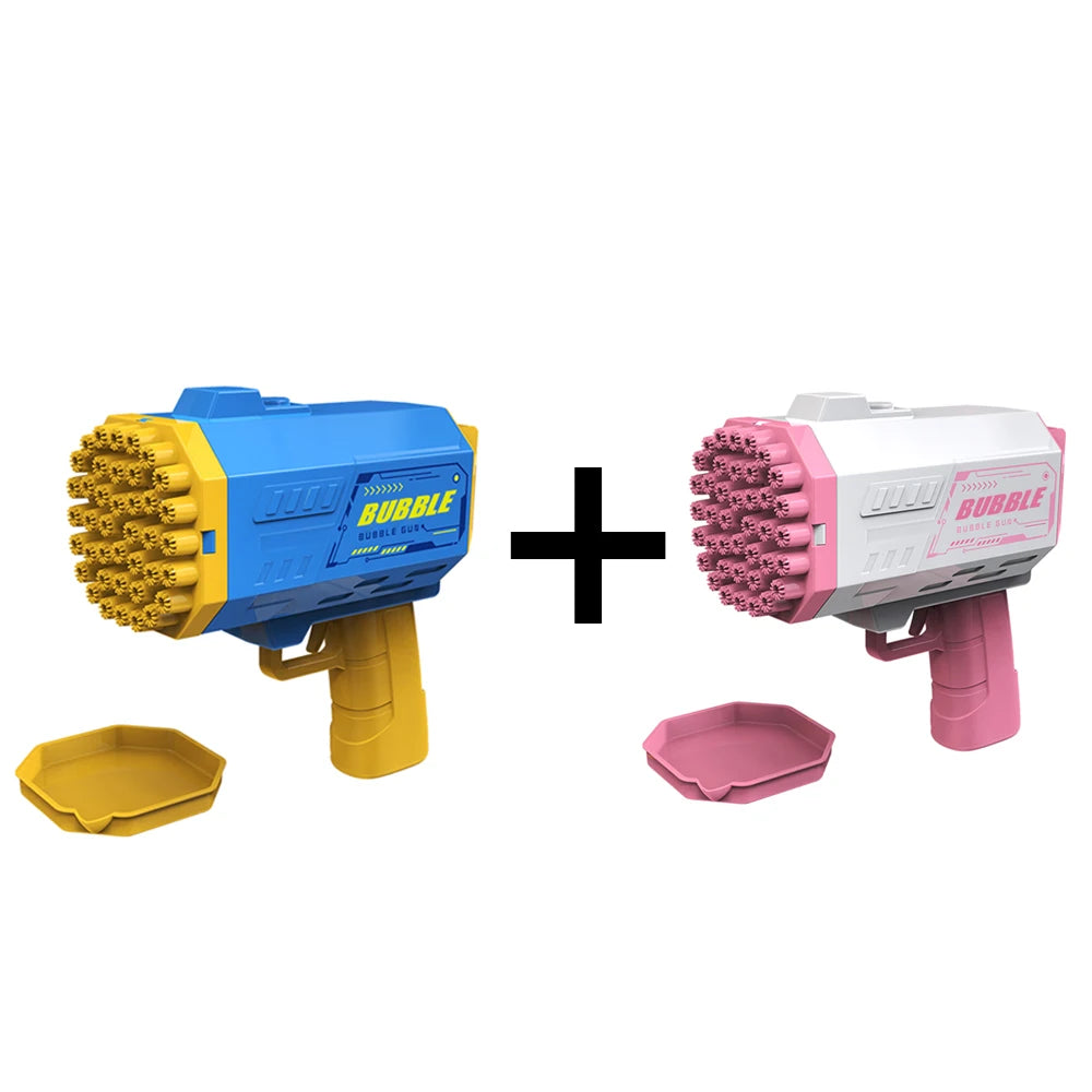 EZ 40 Hole Children's Bubble Gun Continuously Bubbles Outdoor Birthday Wedding (Excluding Bubble Liquid and Battery)