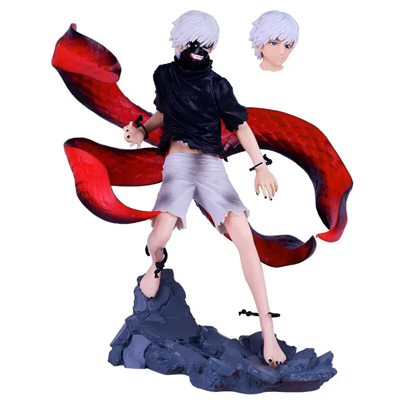 EZ Tokyo Ghoul Figure Centipede Mask Centipede Face-Changeable Kaneki Ken Animation Figure Figure Peripheral Decorative Ornaments