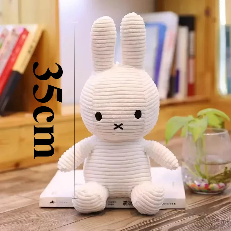 EZ Miffys Plush Toys Cute Cotton Soft Baby Sleeping Comfortable Accompanying Dolls Children's Easter Gift Decoration Doll