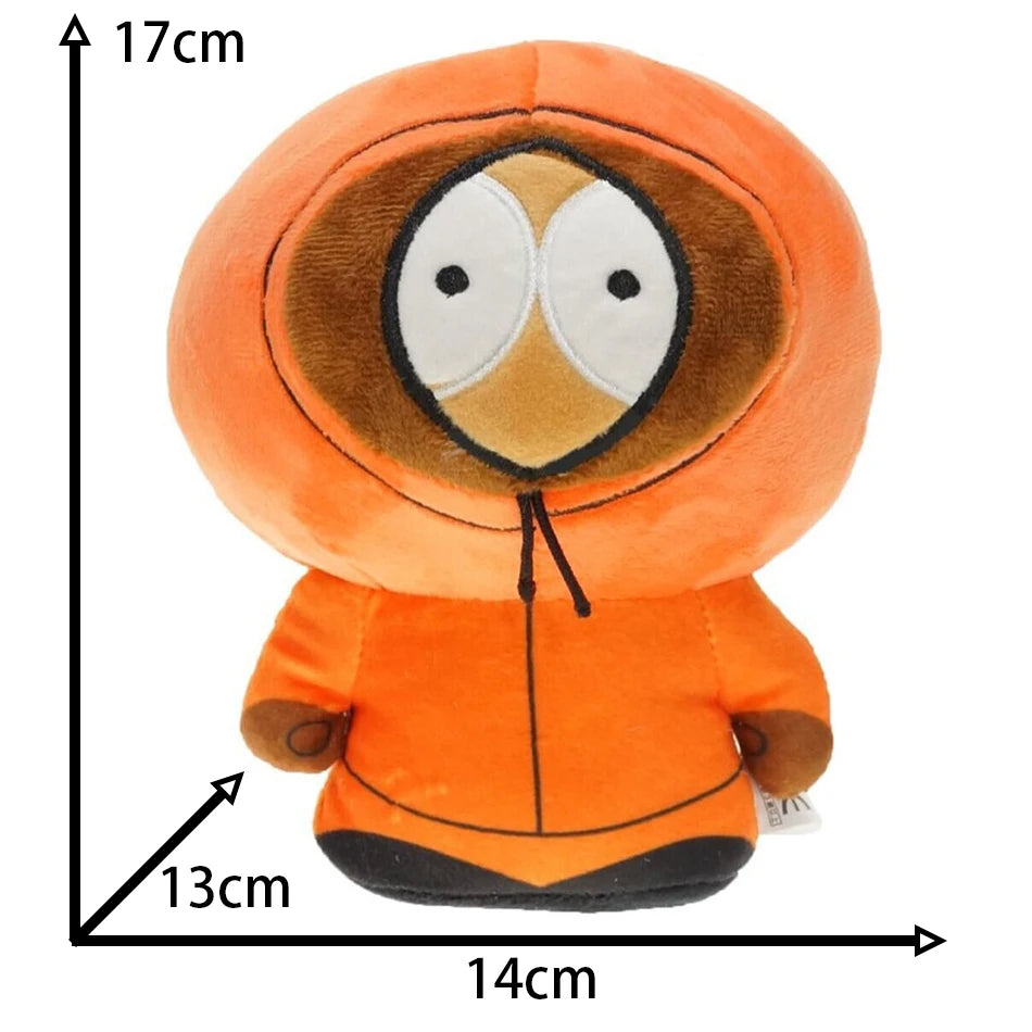 EZ 20cm Anime Cartoon South Park Character Cartman Stan Butters Plush Doll Boy Kid Stuffed Toy For Children Christmas Gifts pillow