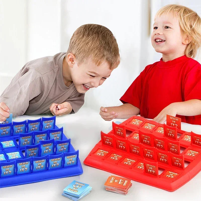 EZ Guess who I am board game parent-child interaction toy logical reasoning children's puzzle guess me you my character chessboard
