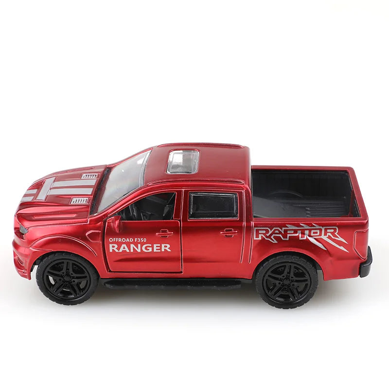 EZ Alloy simulation small truck with openable door, car model, children's toys, gifts, decorations, cake ornaments