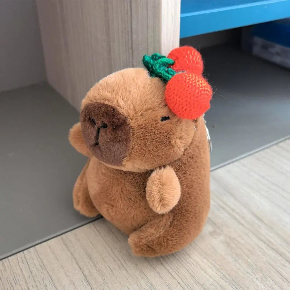 EZ Cute Capybara Plush Toy Hoodie with Wings Simulation Doll Small Size Stuffed Animals Anime Fluffty Toy Birthday Party