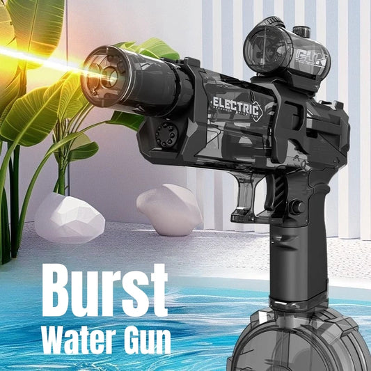EZ Children High Pressure Electric Water Gun Toys Summer Outdoor Beach Pool Garden Fight Games Kids Automatic Bursts Watergun Gifts