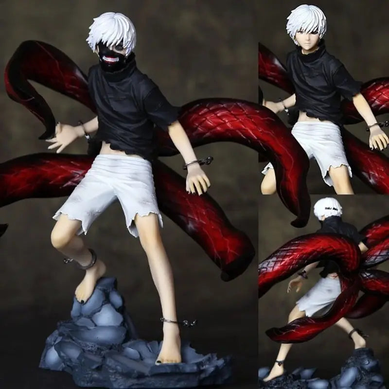 EZ Tokyo Ghoul Figure Centipede Mask Centipede Face-Changeable Kaneki Ken Animation Figure Figure Peripheral Decorative Ornaments