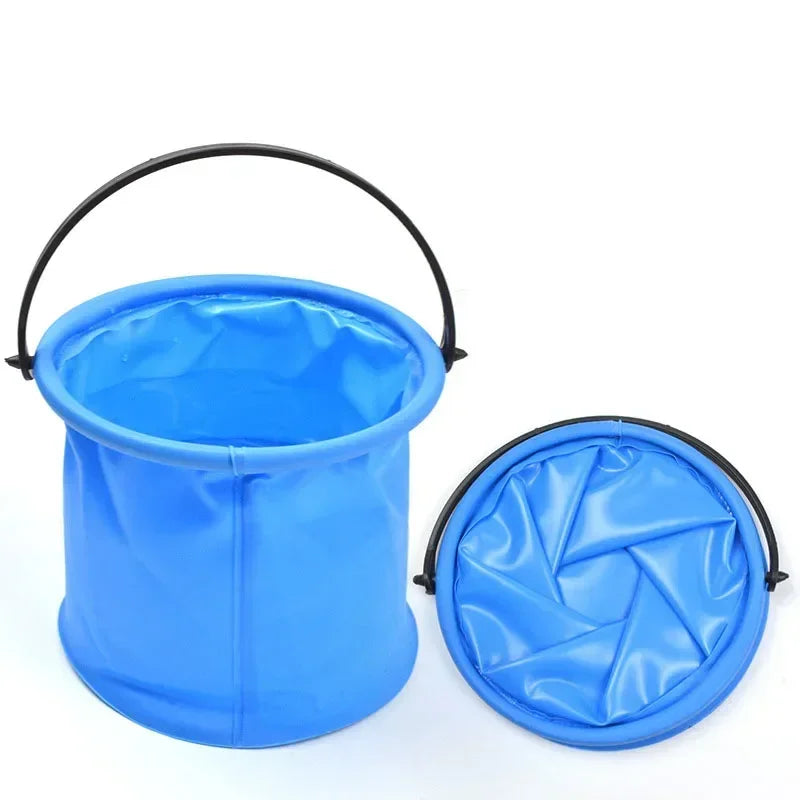 EZ Beach Sand Toy Play Bucket Toy Folding Collapsible Bucket Gardening Tool Outdoor Sand Pool Play Tool Toy Kids Summer Favor