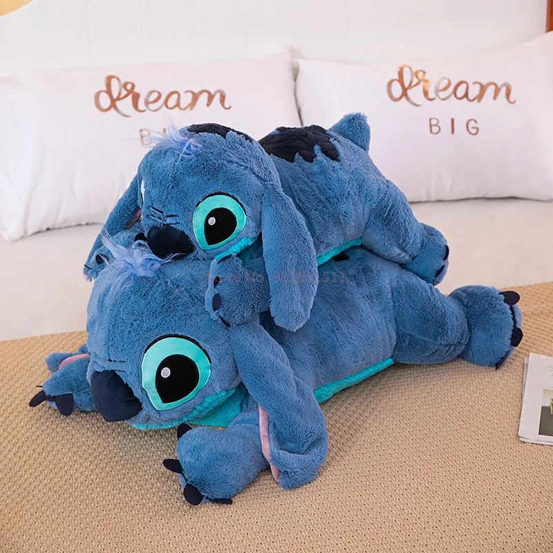 EZ 45-100cm Big Size Kawaii Disney Lilo And Stitch Stuffed Animals Big Plush Toy Pillow Anime Doll Cute Children Birthday Gifts