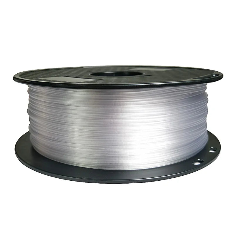 EZ CC3D Transparent PETG Filament 1.75mm 1KG 3D Printer Filament 2.2LBS PETG Plastic Wire 3D Printing Material Clear PETG Filament