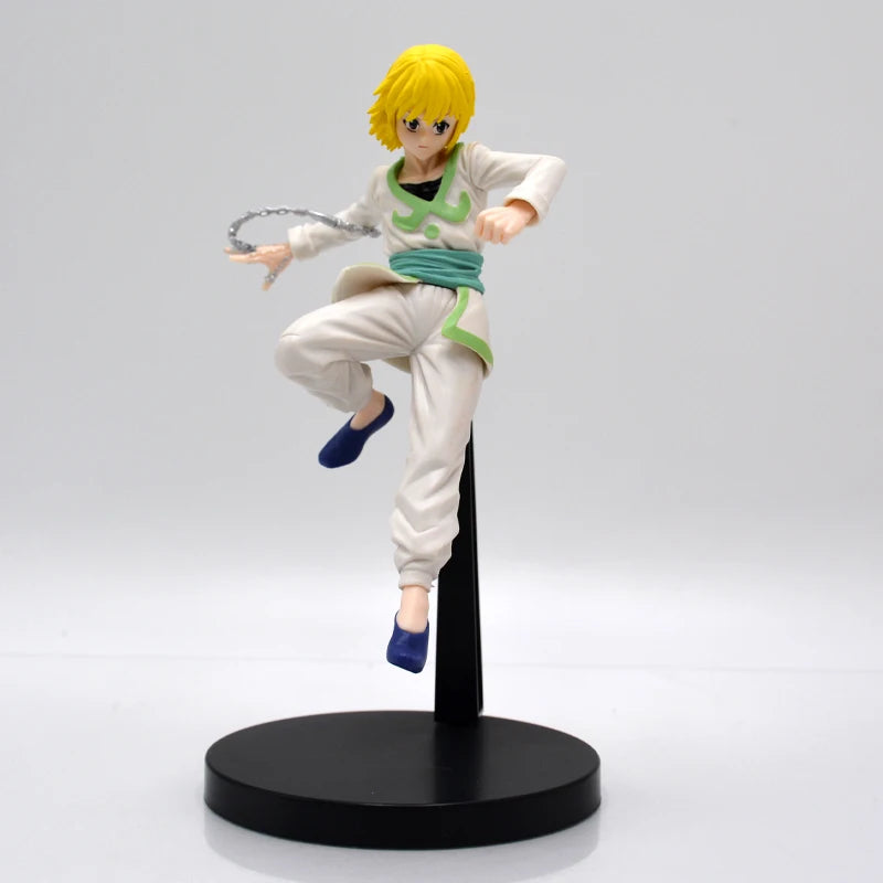 EZ 13cm Hunter x Hunter Gon Freecss Anime Figure Alluka Zoldyck Action Figure Chrollo Lucilfer/Kurapika Figurine Model Toys Gift